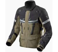 Revit Dominator 3 GTX Giacca tessile moto, nero-verde, taglia S per maschi