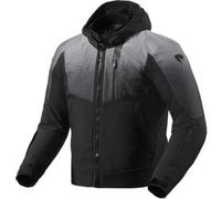 Revit Epsilon H2O impermeabile Giacca tessile moto, nero-grigio, taglia 2XL per maschi