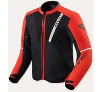 Revit GT-R 4 Air Giacca tessile da motocicletta, rosso/nero, Taglia XL