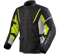 Rev'it Giacca In Tessuto Revit Horizon 3 H2O Nero Giallo Neon S