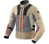 Giacca da moto Revit Offtrack 2 H2O grigio sabbia M