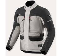 Giacca da moto Revit Outback 5 H2O argento-nero L