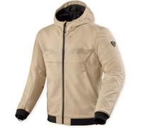 Revit Parabolica 2 Felpa con cappuccio e zip da moto, Sabbia, Taglia S