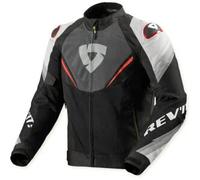 Rev'it Giacca In Tessuto Revit Quantum 3 Air Grigio Rosso M