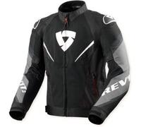 Revit Quantum 3 Air Giacca tessile da moto, Bianco/nero, Taglia 3XL
