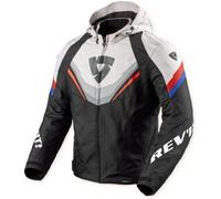 Rev'it Giacca In Tessuto Revit Quantum 3 H2O Nero Grigio Chiaro L