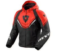 Rev'it Giacca In Tessuto Revit Quantum 3 H2O Nero Rosso XL