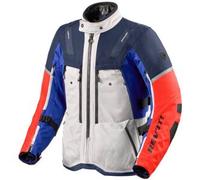 Rev'it Giacca In Tessuto Revit Sand 5 H2O Argento Blu Rosso L