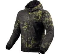 Rev'it Giacca In Tessuto Revit Saros WB Nero Verde Scuro M