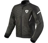 Rev'it Giacca In Tessuto Revit Torque 2 H2O Nero Bianco 3XL