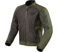 Rev'it Giacca In Tessuto Revit Torque 2 H2O Nero Verde Scuro S
