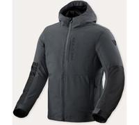 Revit Traffic 2 H2O impermeabile Giacca tessile moto, nero-blu, taglia 3XL per maschi