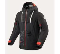 Rev'it Giacca in Tessuto Revit Vision H2O Nero Rosso XXL