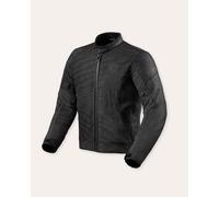 REV'IT! Revit Torque 2 H2O Giacca Tessile Moto (Black,XL)