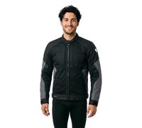 Revit Torque 3 H2O Giacca tessile da motocicletta impermeabile, nero/antracite, Taglia 2XL