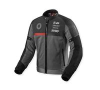 REVIT GIACCA TRAFORATA SWIFTBLADE NERO ROSSO