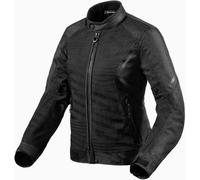 REVIT Giacca moto donna Torque 2 H2O Ladies ventilata impermeabile tessuto Nero