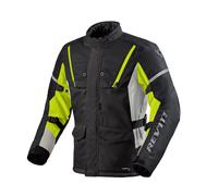 Giacca HORIZON 3 H2O Nero Giallo Fluo - REVIT - UE: XL