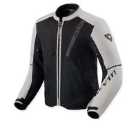 Revit GT-R 4 Air Giacca tessile da motocicletta, argento/nero, XL