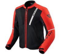Revit GT-R 4 Air Giacca tessile da motocicletta, rosso/nero, Taglia L