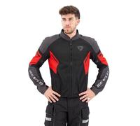 Rev'it Giacca In Tessuto Revit Gt-R Air 3 Nero Neon Rosso M