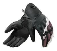 Rev'it Guanti Donna In Pelle Revit Redhill Ladies Nero Rosa M