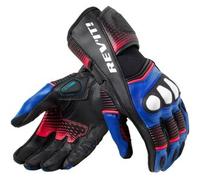 Rev'it Guanti Donna in Pelle Revit Xena 4 Ladies Nero Blu S