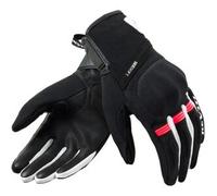 Rev'it Guanti Donna in Tessuto Revit Mosca 2 Ladies Nero Rosa XS