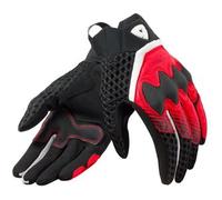 Rev'it Guanti Donna In Tessuto Revit Veloz Ladies Nero Rosso L