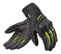 Rev'it Guanti Donna In Tessuto Revit Volcano Ladies Nero Giallo Neon XS