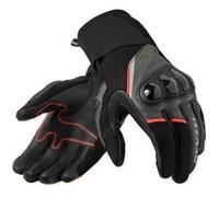 Rev'it Guanti In Pelle E Tessuto Revit Combustion Nero Antracite L