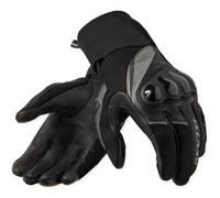 Rev'it Guanti In Pelle E Tessuto Revit Combustion Nero M