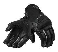 Rev'it Guanti In Pelle E Tessuto Revit Striker 3 Nero Argento 3XL