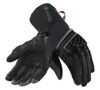 Rev'it Guanti In Pelle Revit Contrast Gtx Nero Grigio L