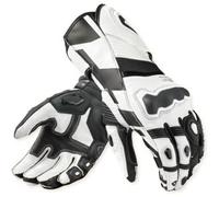 Rev'it Guanti In Pelle Revit Jerez 4 Bianco Nero L