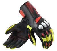 Revit Metis 2, guanti 3XL male Nero/Giallo Fluo/Rosso Fluo