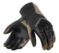 Rev'it Guanti In Pelle Revit Offtrack 2 Nero Marrone M