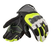 Revit Blaze Guanti da moto, nero-grigio-giallo, taglia M per maschi