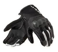 Rev'it Guanti In Tessuto Revit Blaze Nero Bianco S