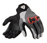Revit Kinetic 2 Guanti da moto, nero-grigio-rosso, taglia 2XL per maschi