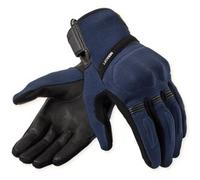 Rev'it Guanti in Tessuto Revit Mosca 2 Blu Scuro Nero 3XL