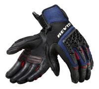 Revit Sand 4 Guanti da moto, nero/blu, Taglia 3XL