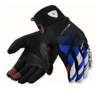 Rev'it Guanti In Tessuto Revit Surge Nero Blu L