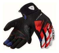 Rev'it Guanti In Tessuto Revit Surge Nero Rosso XL