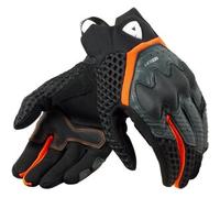 Rev'it Guanti In Tessuto Revit Veloz Nero Arancione XXL