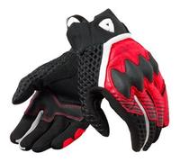 Rev'it Guanti In Tessuto Revit Veloz Nero-Rosso M