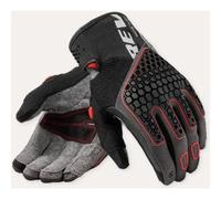 Rev'it Guanti Moto In Tessuto Revit Mangrove 2 Grigio Rosso XXL