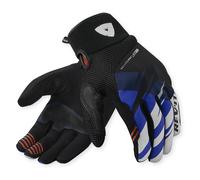 Revit Surge Guanti da moto, nero/blu, Taglia 3XL