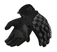 Revit Surge Chess Guanti da moto, nero/grigio, Taglia XL