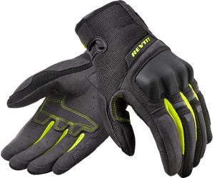 Rev'it guanto uomo Volcano - Nero-Giallo Fluo M